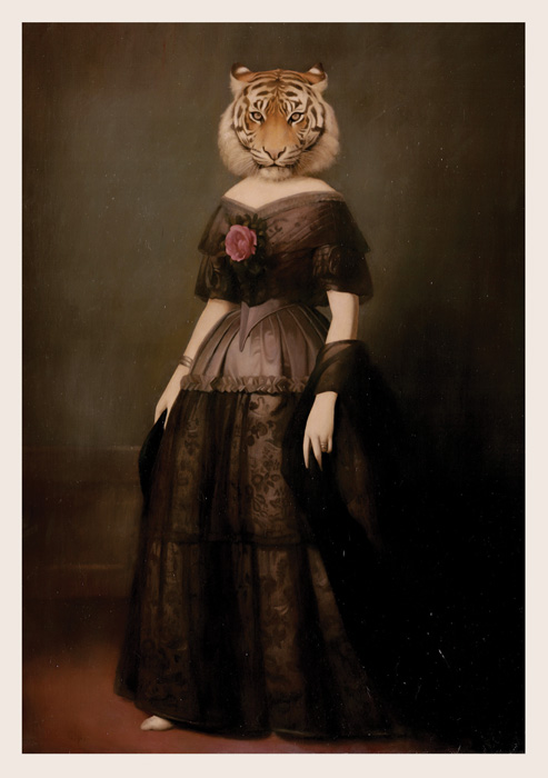 The Widow of Rauchgasse Postcard by Stephen Mackey